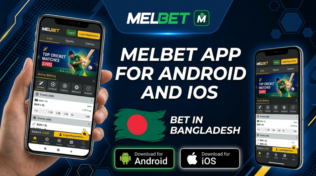 Melbet App for iOS and Android